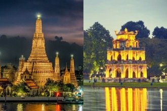 Viagem barata para Ásia: um roteiro econômico por Bangkok e Hanói