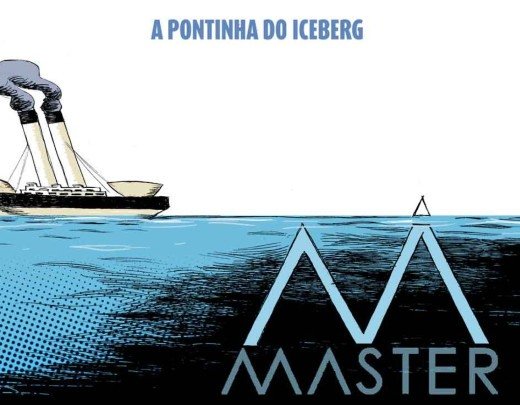 A pontinha do iceberg -  (crédito: Quinho)