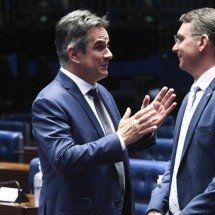 A estratégia da oposição para descolar Flávio Bolsonaro de Ciro Nogueira - Foto: Jefferson Rudy/Agência Senado