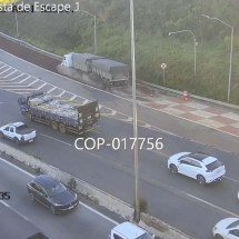 BH: área de escape do Anel Rodoviário é utilizada pela vigésima vez - BHTRans/Reprodução