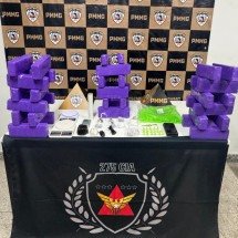 MG: PM fecha 'central de distribuição de drogas' e prende homem - Reprodução/PMMG