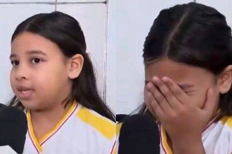 Criança chora em entrevista sobre Dia das Mães e emociona repórter