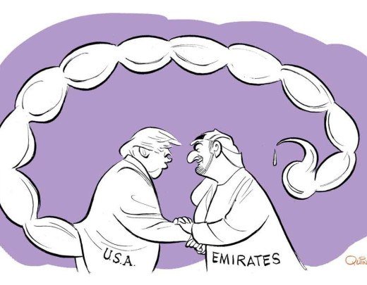 EUA e Emirados -  (crédito: Quinho)
