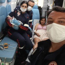 MG: bebê nasce em ambulância no Dia das Mães - CISTRISUL/Divulga&ccedil;&atilde;o