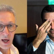 Zema sobre Flávio Bolsonaro e Vorcaro: ‘Tapa na cara do brasileiro’ - Reprodução/Instagram e Daniel RAMALHO / AFP
