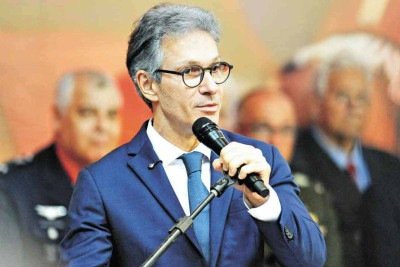 Zema &eacute; desconvidado de encontro do Novo em Santa Catarina -  (crédito: Alexandre Guzanshe/EM/D.A. Press &ndash; 21/4/26)