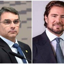 Mendonça determina remoção de vídeo de IA que liga Flávio a Daniel Vorcaro - Fotos:  Andressa Anholete/Agência Senado e Divulação