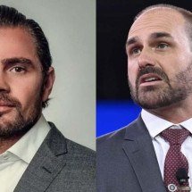 Dinheiro de Vorcaro pode ter custeado despesas de Eduardo Bolsonaro nos EUA - Reprodu&ccedil;&atilde;o/Saul Loeb/AFP