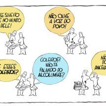 Esse sujeito vive no mundo dele