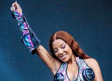 Ludmilla faz o segundo show da noite de sábado, com início previsto para as 20h; antes, o Pato Fu apresenta 'Música de brinquedo' -  (crédito: Zimel Press/Folhapress)