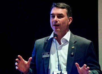 Flávio respondeu rápido à divulgação do áudio de conversas com o dono do Banco Master -  (crédito: Daniel Ramalho/AF – 19/3/26))