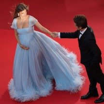 Cannes sem filtro: os segredos por trás do tapete vermelho - Thibaud MORITZ / AFP