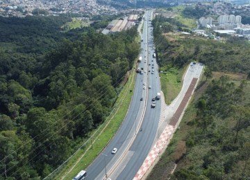 Anel Rodoviário terá duas novas áreas de escape -  (crédito: Leandro Couri/EM)