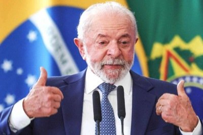 Presidente Lula da Silva, que lidera as inten&ccedil;&otilde;es de voto para 2026, teve sua aprova&ccedil;&atilde;o registrada em 46% na pesquisa Genial/Quaest. -  (crédito: Marcelo Camargo/Ag&ecirc;ncia Brasil)