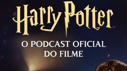 Logotipo de Harry Potter, tema do novo podcast oficial da HBO Max que revisita a saga dos filmes. -  (crédito: Divulga&ccedil;&atilde;o)