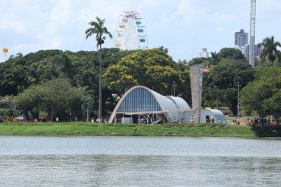 Título da Unesco atrai turistas e dita o ritmo de investimentos nos 83 anos da Pampulha -  (crédito: Edesio Ferreira/EM/D.A Press)