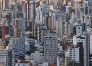 Arquitetura genérica marca paisagem urbana -  (crédito:  Gladyston Rodrigues/EM/D.A Press)