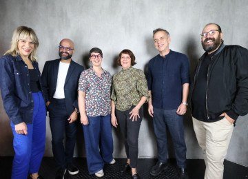 Marcilio Alves, Renata Rocha, Celina Aquino, Juliana Duarte, Túlio D'angelo e Renato Quintino: novo time faz sua estreia hoje -  (crédito: Marcos Vieira/EM/D.A Press)