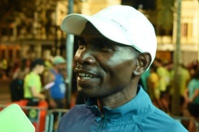 Justin Mose Mogire terminou a corrida em quinto lugar -  (crédito: Gladyston Rodrigues/EM/D.A.Press)
