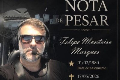 A morte foi confirmada no Instagram de Felipe, administrado pela esposa dele, Keidna Marques -  (crédito: Instagram/Reprodução)