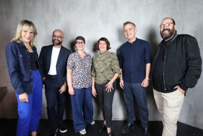 Marcilio Alves, Renata Rocha, Celina Aquino, Juliana Duarte, Túlio D'angelo e Renato Quintino: novo time faz sua estreia hoje -  (crédito: Marcos Vieira/EM/D.A Press)