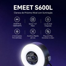 EMEET lança S600L no Brasil para criadores e streamers - DINO
