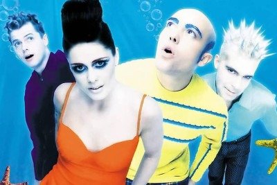 Capa do álbum 'Aquarium', da banda dinamarquesa Aqua  -  (crédito: Divulgação)