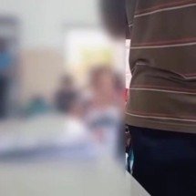MG: vídeo mostra professor afastado exibindo conteúdo pornográfico a alunos - Reprodução
