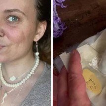 Mulher transforma esperma, dentes e sangue menstrual em joias - Redes sociais