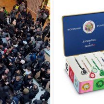 Lançamento de relógio causa longas filas, pancadaria e tumulto  - Redes sociais