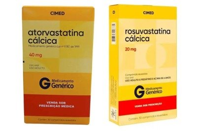 Segundo a Anvisa, houve suspeita de mistura de embalagens com cartuchos de Rosuvastatina identificados em lote de Atorvastatina -  (crédito: Cimed/Divulgação)