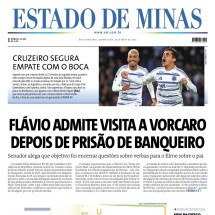 Confira a capa do Estado de Minas do dia 20/05/2026 - Capa do Estado de Minas 