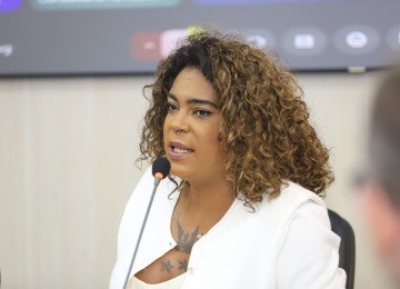 Juhlia Santos afirma que tentativas de intimidação 'não irão interromper sua atuação política' na Câmara de Belo Horizonte -  (crédito: Rafaella Ribeiro/CMBH)