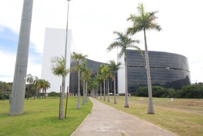 Na imagem, a Cidade Administrativa, sede do governo de Minas -  (crédito:  Edesio Ferreira/EM/D.A Press)