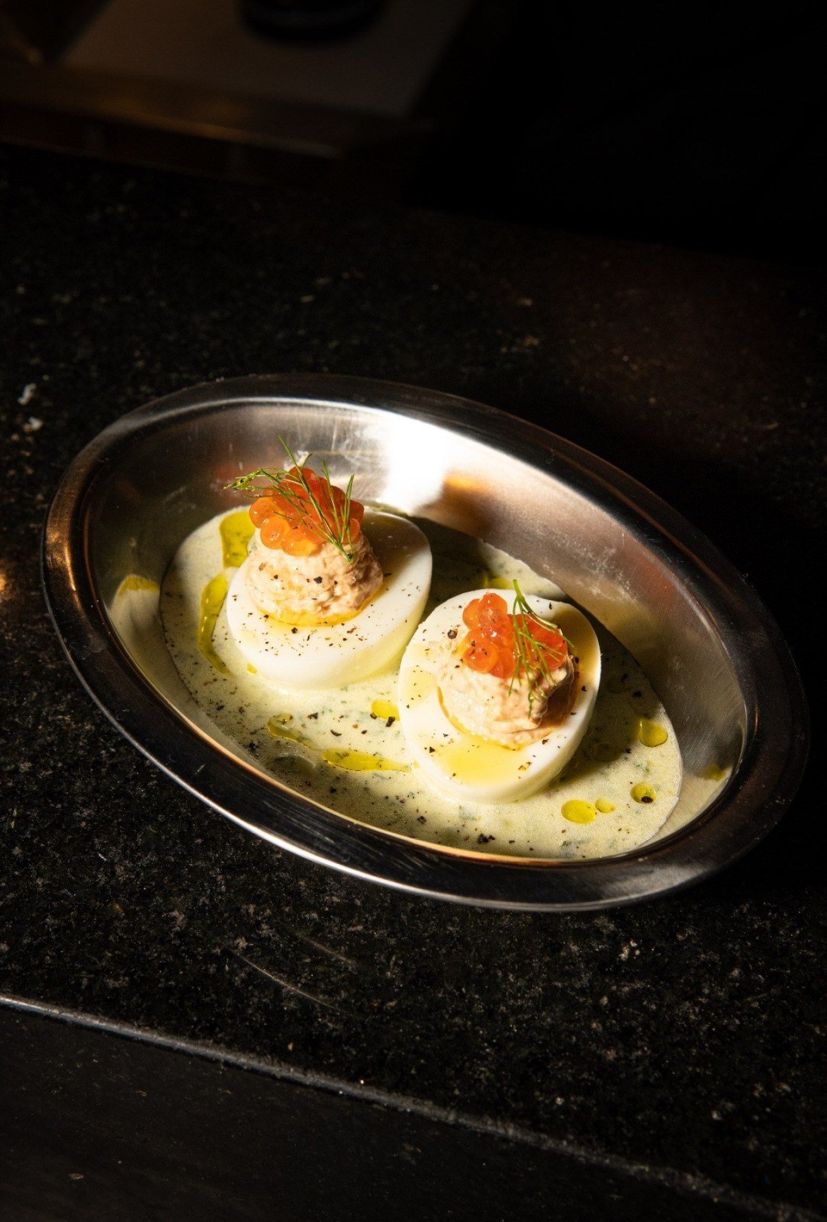 Deviled Eggs do V&eacute;rtice
