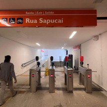 Metrô BH inaugura novo acesso pela Rua Sapucaí - Ed&eacute;sio Ferreira/EM/D.A Press