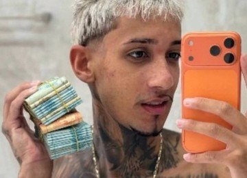 Influenciador digital conhecido como Drake de BH é solto nesta quinta-feira (20) -  (crédito: Redes Sociais/Reprodução)