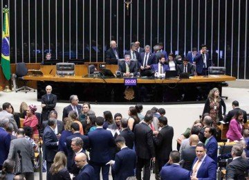 Camara aprovou projeto blindando os partidos políticos de ficarem sem fundo eleitoral -  (crédito: Bruno Spada/Câmara dos Deputados – 30/12/24)