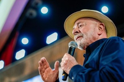 Presidente Lula durante evento em Aracruz, no Espírito Santo -  (crédito: Ricardo Stuckert / PR)