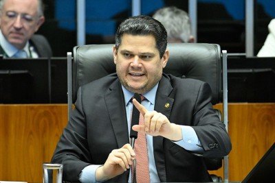 Alcolumbre argumentou que a abertura da CPMI do Master é decisão dele -  (crédito: Andressa Anholete/Agência Senado)