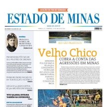 Capa impressa do Estado de Minas de 23/5/2026 -  jwilsoncarvalho.mg