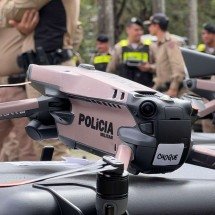 Pelotão de drones passa a atuar no policiamento diário em Minas Gerais - Edesio Ferreira/EM/D.A Press
