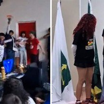 Estudantes interrompem palestra e denunciam professor por assédio - Redes sociais