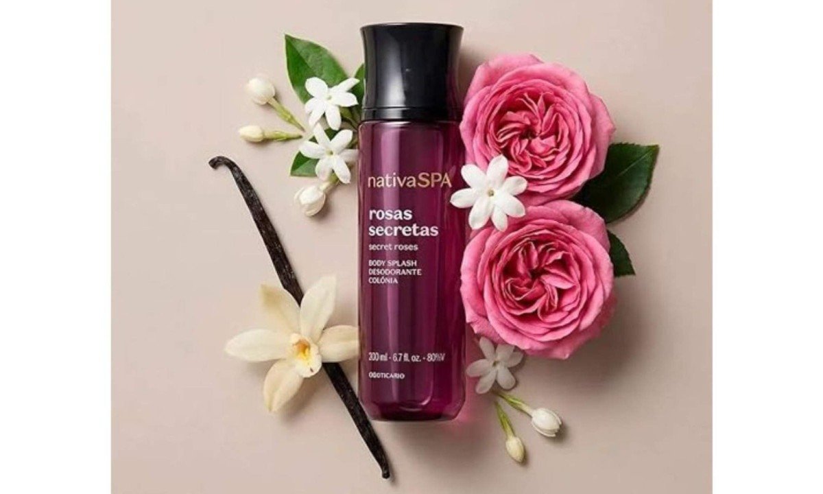 Body splah cole&ccedil;&atilde;o Rosas Secretas, nova linha da Nativa SPA, de O Botic&aacute;rio