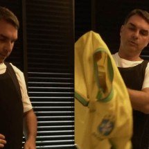 Flávio Bolsonaro usa colete à prova de balas: 'Sei do que eles são capazes' - Reprodução/Redes sociais