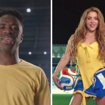 'Dai dai': ao lado de Vini Jr., Shakira lança clipe oficial para a Copa - Reprodução 