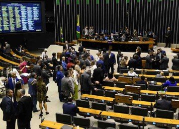 Pesquisa Quaest diz que 52% não confiam no Congresso Nacional -  (crédito: Marcos Oliveira/Agência Senado)