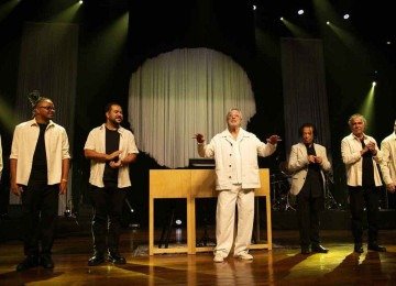Ivan Lins emocionou o público que lotou o BeFly Minascentro -  (crédito: João Paulo Moreira Lima/Divulgação)