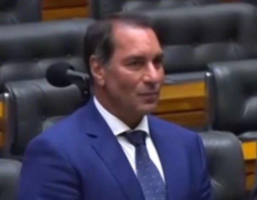 Edmundo em visita à Câmara dos Deputados - (crédito: TV Câmara/Reprodução) Edmundo em visita à Câmara dos Deputados - (crédito: TV Câmara/Reprodução)