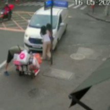 Vídeo detalha segundos do atropelamento da filha de diplomatas - Reprodução
